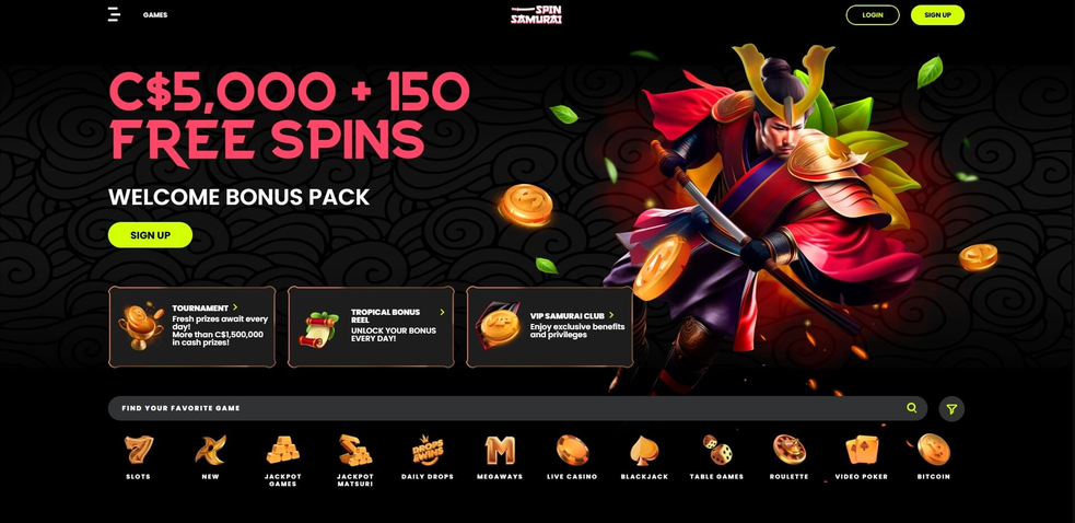 spin samurai Gameplay